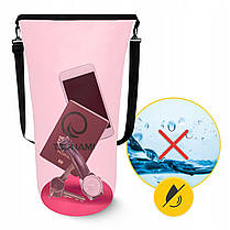 Гермомішок TSUNAMI Dry Pack 30 л водозахисний Pink (P-5907739314093), фото 3