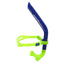 Трубка фронтальна дихальна для плавання MadWave PRO SNORKEL junior M077702 кольори в асортименті Код M077702, фото 3