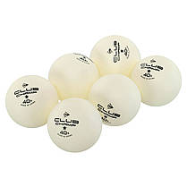 Набір м'ячів для настільного тенісу DUNLOP CLUB CHAMP 40 DL679345N 6шт білий Код DL679345N, фото 5