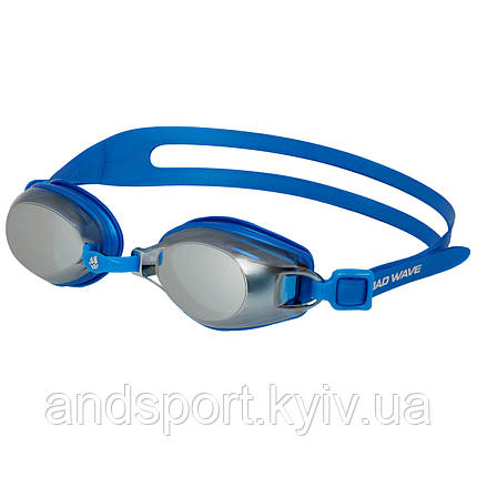 Окуляри для плавання дорослі дзеркальні лінзи MadWave PREDATOR MIRROR M042105 кольори в асортименті Код, фото 1