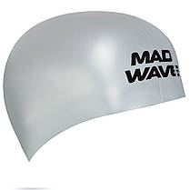 Шапочка для плавання силіконова для дорослих MadWave D-CAP FINA Approved M053701 кольори в асортименті Код, фото 6