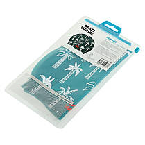 Шапочка для плавання силіконова для дорослих MadWave PALM TREE M055330 зелений Код M055330, фото 6