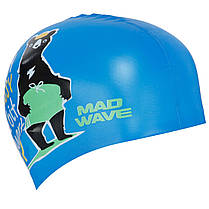 Шапочка для плавання силіконова юніорська MadWave Junior SMART ASSY M057002 кольори в асортименті Код M057002, фото 3