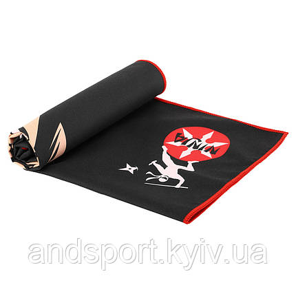 Рушник спортивний MadWave NINJA M076104101W чорний Код M076104101W, фото 1