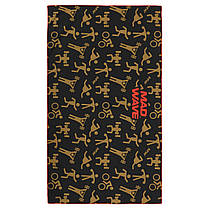 Рушник спортивний MadWave SPORT M076306200W чорний Код M076306200W, фото 2