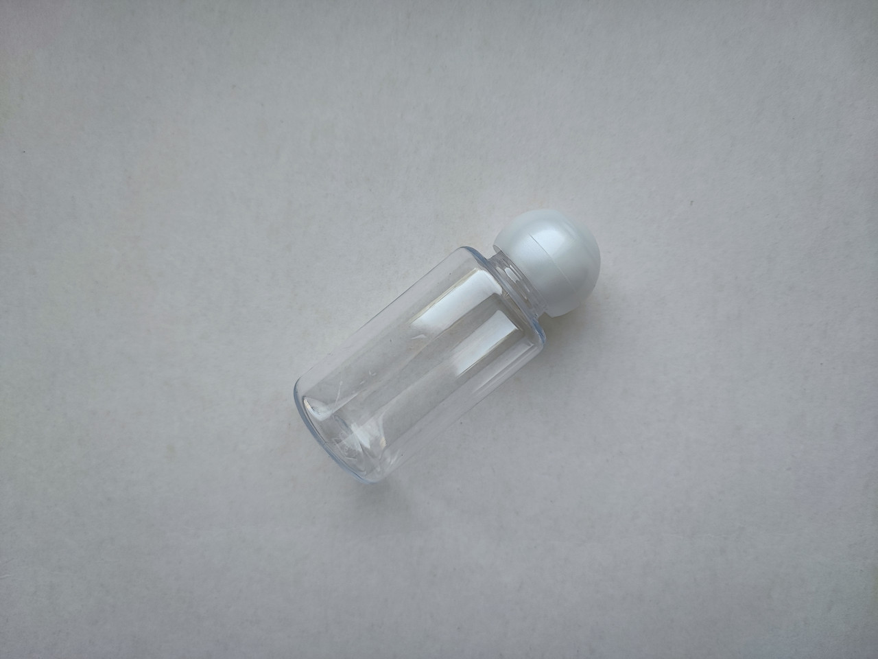 30 мл ПЕТ з кільцем прозора пляшка флакон з кришкою перламутрова кулька, ковпачком, гвинтовою закруткою, флакони