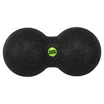 М'яч кінезіологічний подвійний Duoball MadWave M139116101W чорний Код M139116101W, фото 3