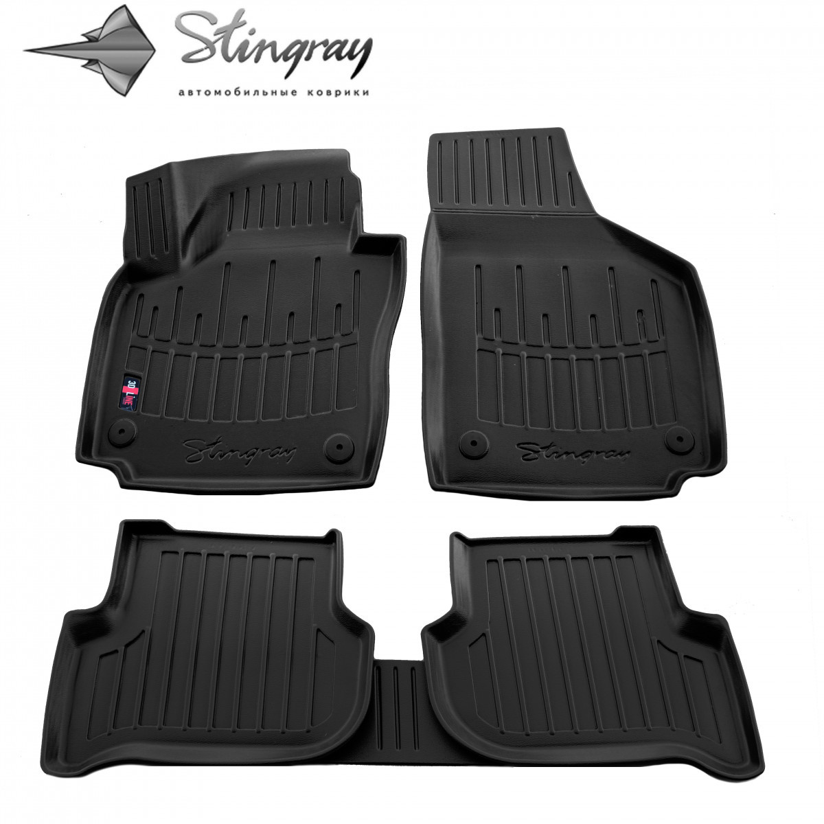 Комплект 3D килимків mebelime в салон автомобіля Seat Altea XL (2005-2015) Сиат, фото 1