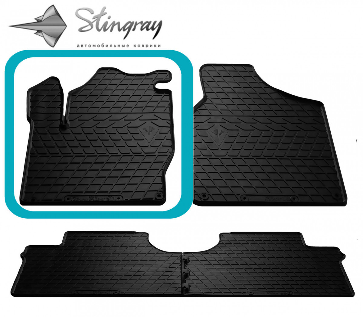 Килимок в авто mebelime Передній лівий для Seat Alhambra I (7M) (1996-2010) Сиат, фото 1