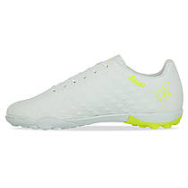 Сороконіжки футбольні DIFFERENT SPORT SG-301314-3 розмір 40-45 білий-жовтий Код SG-301314-3, фото 4