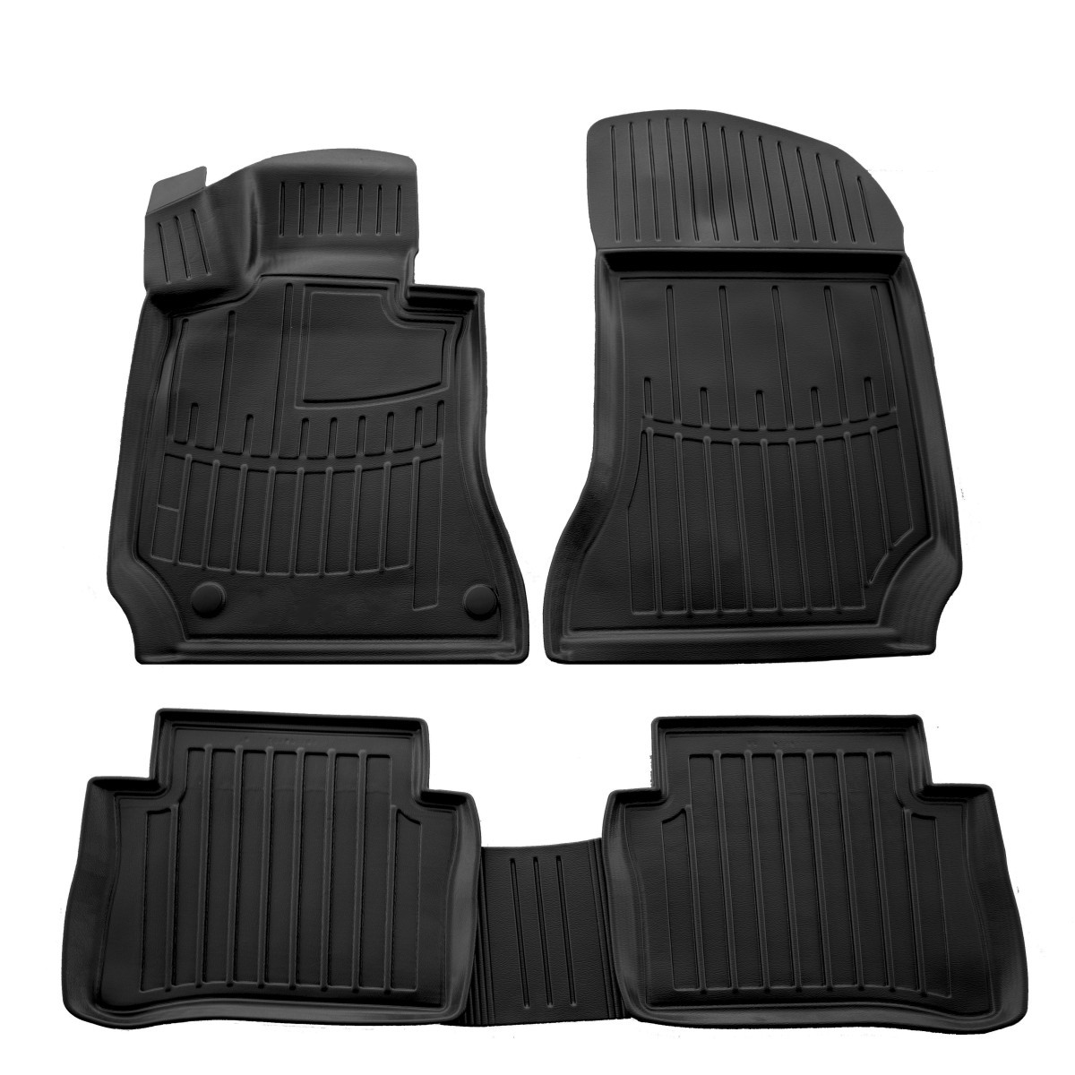 Комплект 3D килимків mebelime у салон Mercedes Benz C218 CLS (2011-2016) Мерседес, фото 1