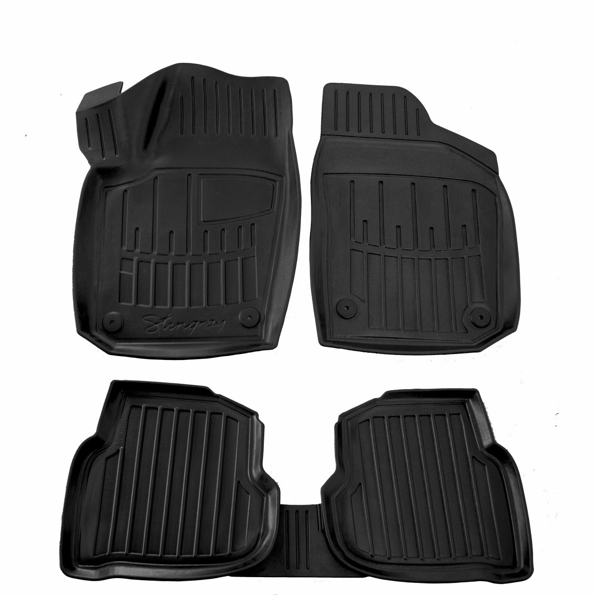 Комплект 3D килимків mebelime у салон Volkswagen Polo Sedan (2010-2020) Фольксваген, фото 1