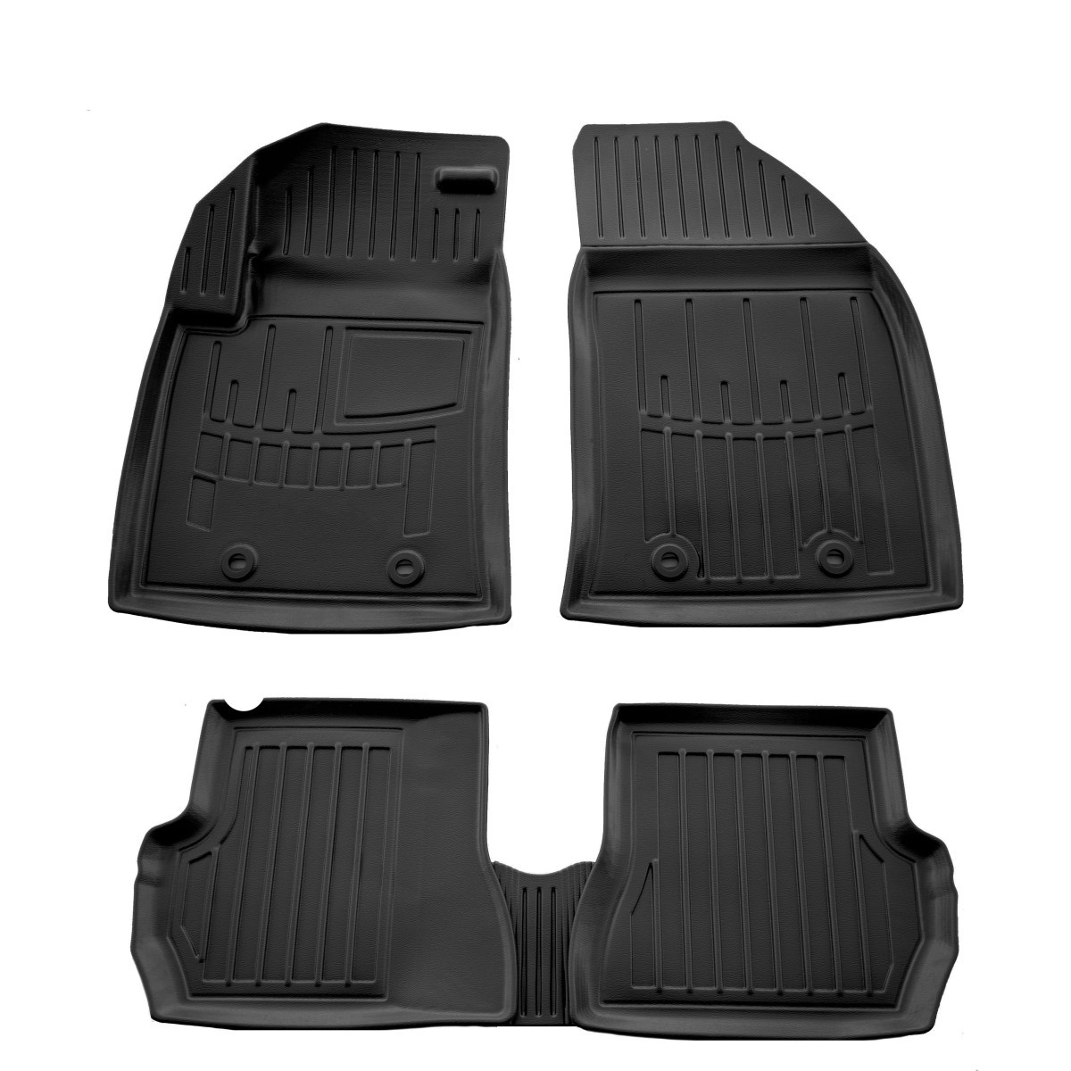 Комплект 3D килимків mebelime в салон Ford Fiesta (2002-208) Форд, фото 1