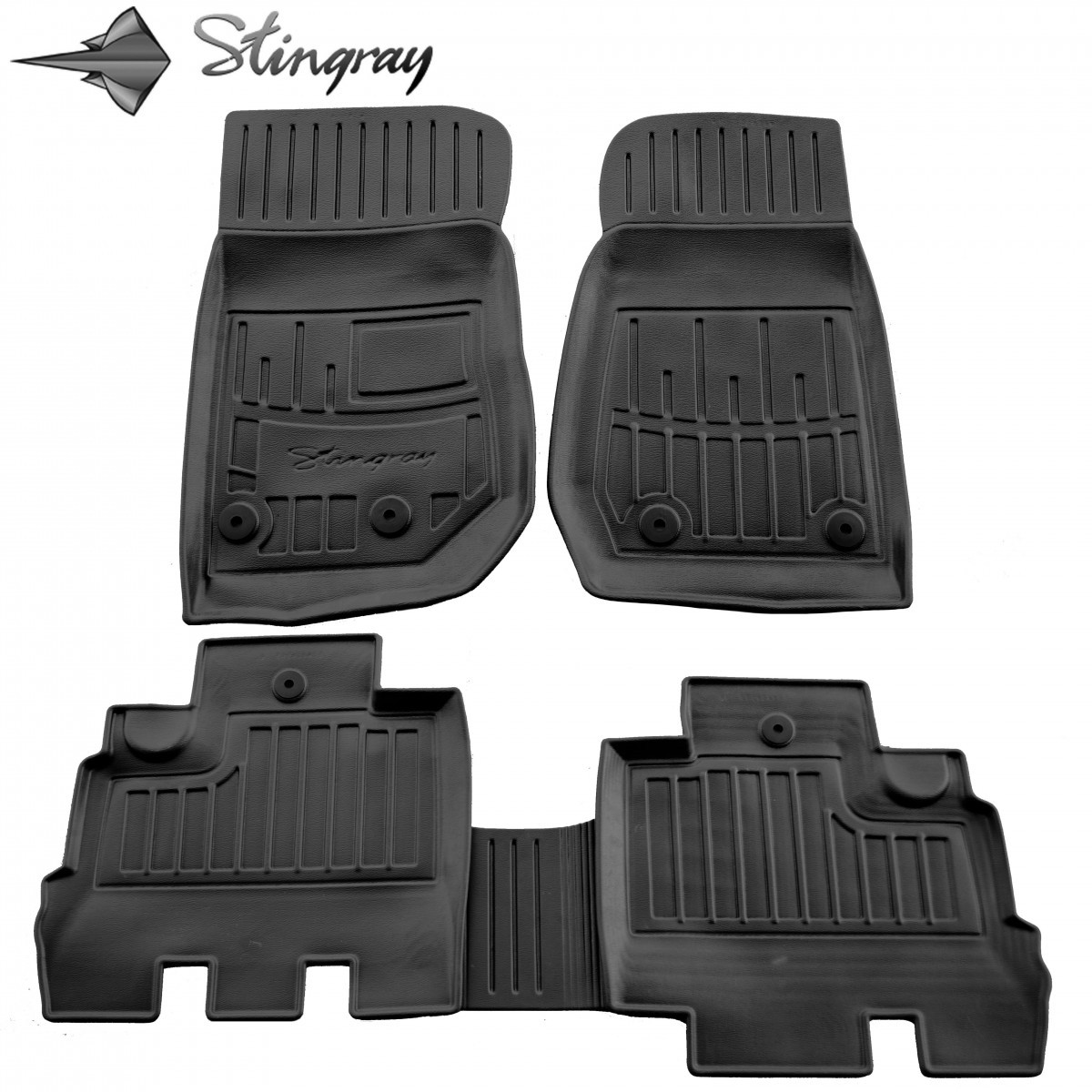 Комплект 3D килимків mebelime у салонJeep Wrangler (JK) (5 doors) (2007-2018) Джип, фото 1