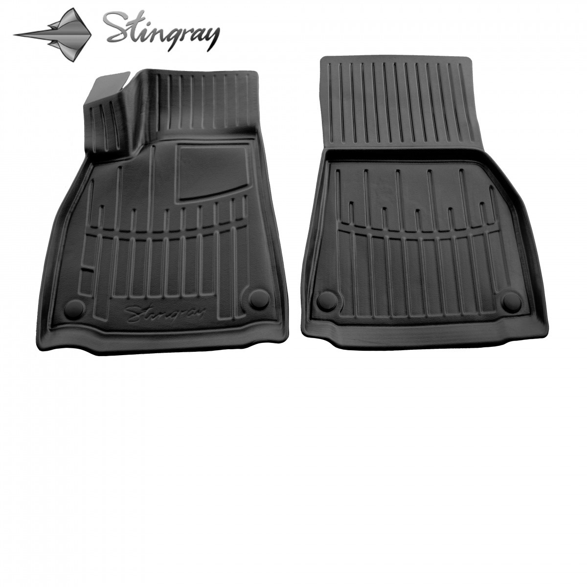 Передні 3D-килимки для Tesla Model S Plaid (2021-...) Тесла, фото 1