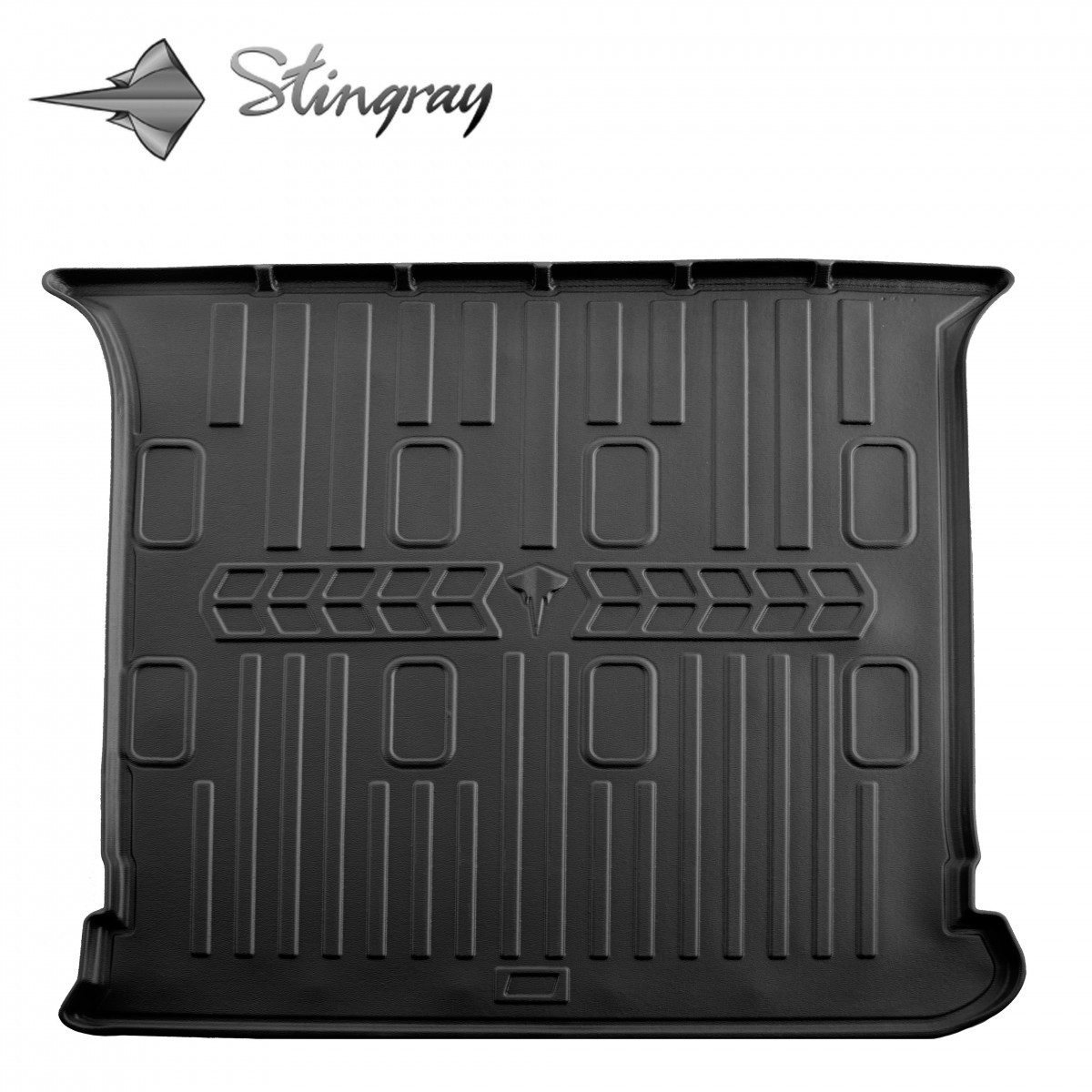 Килимок у багажник 3D для Volkswagen Sharan I (1995-2010) (5 of 7 seats) Фольксваген, фото 1