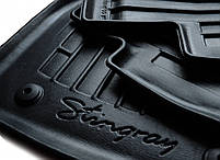 Килимок у багажник 3D для Volkswagen Golf V (2003-2008) (universal) Фольксваген, фото 2