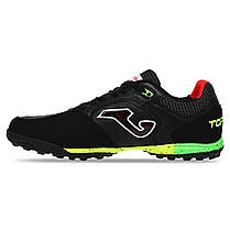 Сороконіжки Joma TOP FLEX TOPS2401TF розмір 39-45 чорний-салатовий Код TOPS2401TF, фото 4