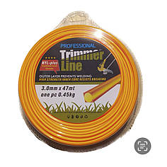 Лісочка для тримера бензокоси 3 мм 47м Квадрат двокомпонентний