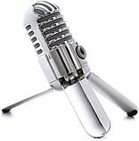 Мікрофон Samson Meteor MIC з USB-приєднанням — Срібло, фото 5
