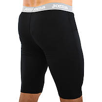 Шорти чоловічі компресійні короткі короткі тайтси Joma WARM FLEECE 932-101 XS-XL чорний Код 932-101, фото 4