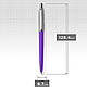Ручка кулькова Parker JOTTER Originals Frosty Purple CT BP в Eco пакованні 15 932_2665e, фото 3