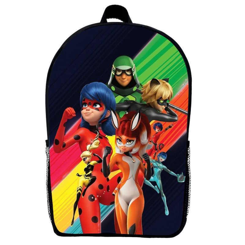 Рюкзак Леді Баг дитячий (Gear bag LB mini 02) чорний, 29 х 21 х 9 см, фото 1