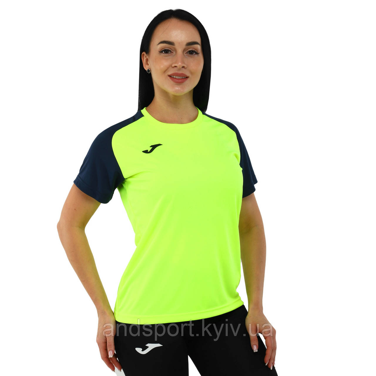 Футболка жіноча Joma ACADEMY IV 901335-063 XS-L салатовий Код 901335-063
