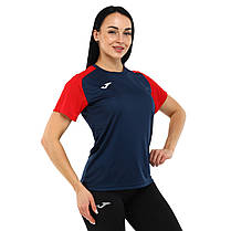 Футболка жіноча Joma ACADEMY IV 901335-336 XS-L темно-синій-червоний Код 901335-336, фото 4