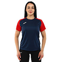 Футболка жіноча Joma ACADEMY IV 901335-336 XS-L темно-синій-червоний Код 901335-336, фото 5