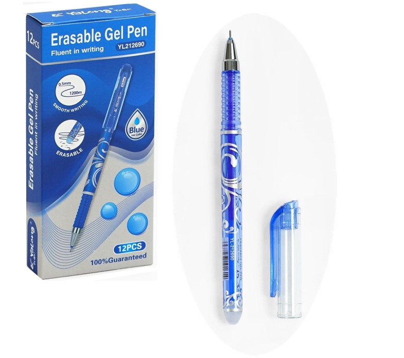 Гелева ручка (що стирається) 1 шт. арт. С 62106/YL 212690/1, фото 1