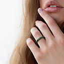 Золоте кільце (демантоїд) кб0247sth, фото 2