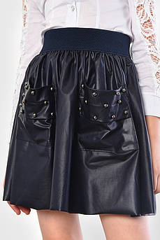 Спідниця дитяча для дівчинки темно-синього кольору 182849S