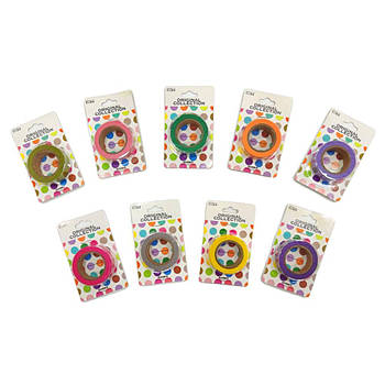 Декоративний скотч EnoGreeting DAN 15 мм*10м однотонні, асорті ОДН-1438-*/DAN605614