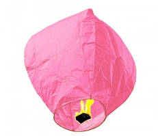 Небесний ліхтарик купол. Колір: Рожевий. Розмір: 90 см.