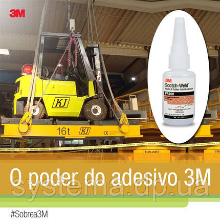 ЗМ™ Scotch-Weld™ PR 100 - Ціанакрілатний (моментальний) клей для пластиків і гуми, 20 гр., фото 3