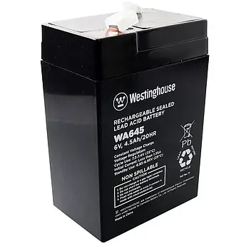 Батарея акумуляторна Westinghouse WA645 6V/4.5Ah/F1