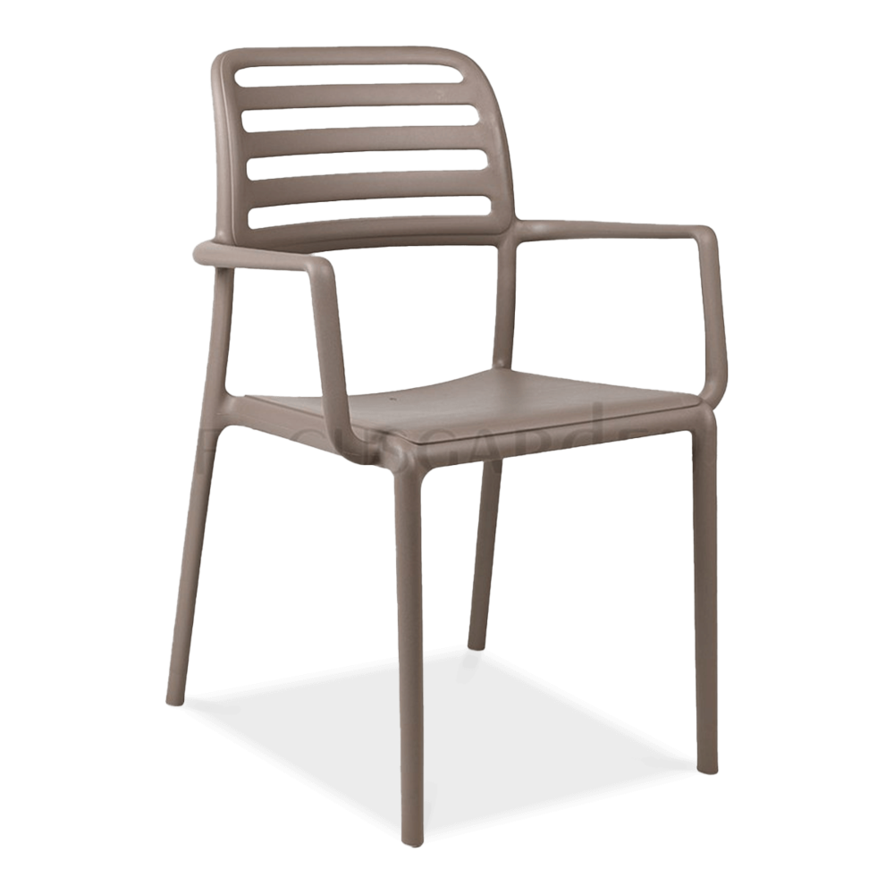 Стільчик для саду пластиковий Nardi Costa бежевий