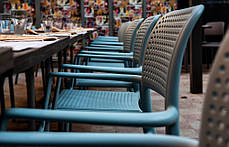 Стілець пластиковий для саду Nardi Bora агава, фото 2