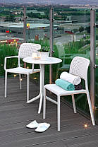 Стілець пластиковий для саду Nardi Bora агава, фото 3