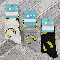 Шкарпетки високі весна/осінь LOMM Minions 0102 Україна 37-39р НМД-0510526