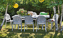 Стільчик пластиковий для веранди Nardi Erica бежевий, фото 4