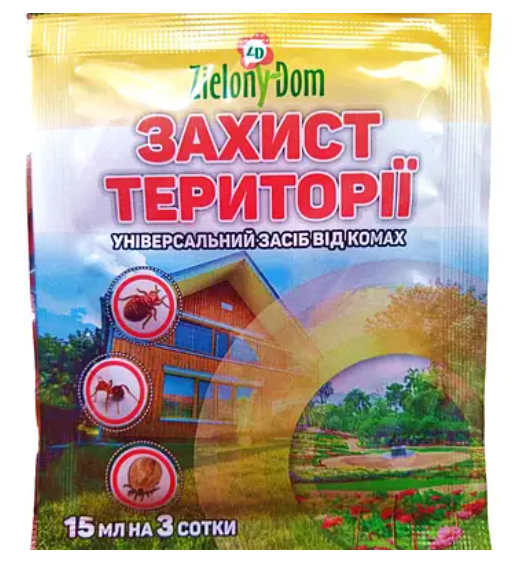 Засіб від комах Захист території, 15 мл, фото 1