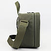 Сумка тактична для пульта ТХ16S керування дроном OXFORD 600D OLIVE, фото 6