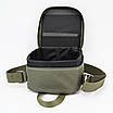 Сумка тактична для пульта ТХ16S керування дроном OXFORD 600D OLIVE, фото 9
