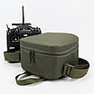 Сумка тактична для пульта ТХ16S керування дроном OXFORD 600D OLIVE, фото 10
