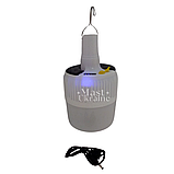 Лампа-ліхтар для кемпінгу Solar Emergency Charging Lamp JK-24 20 Вт світлодіодна лампа LED, фото 5