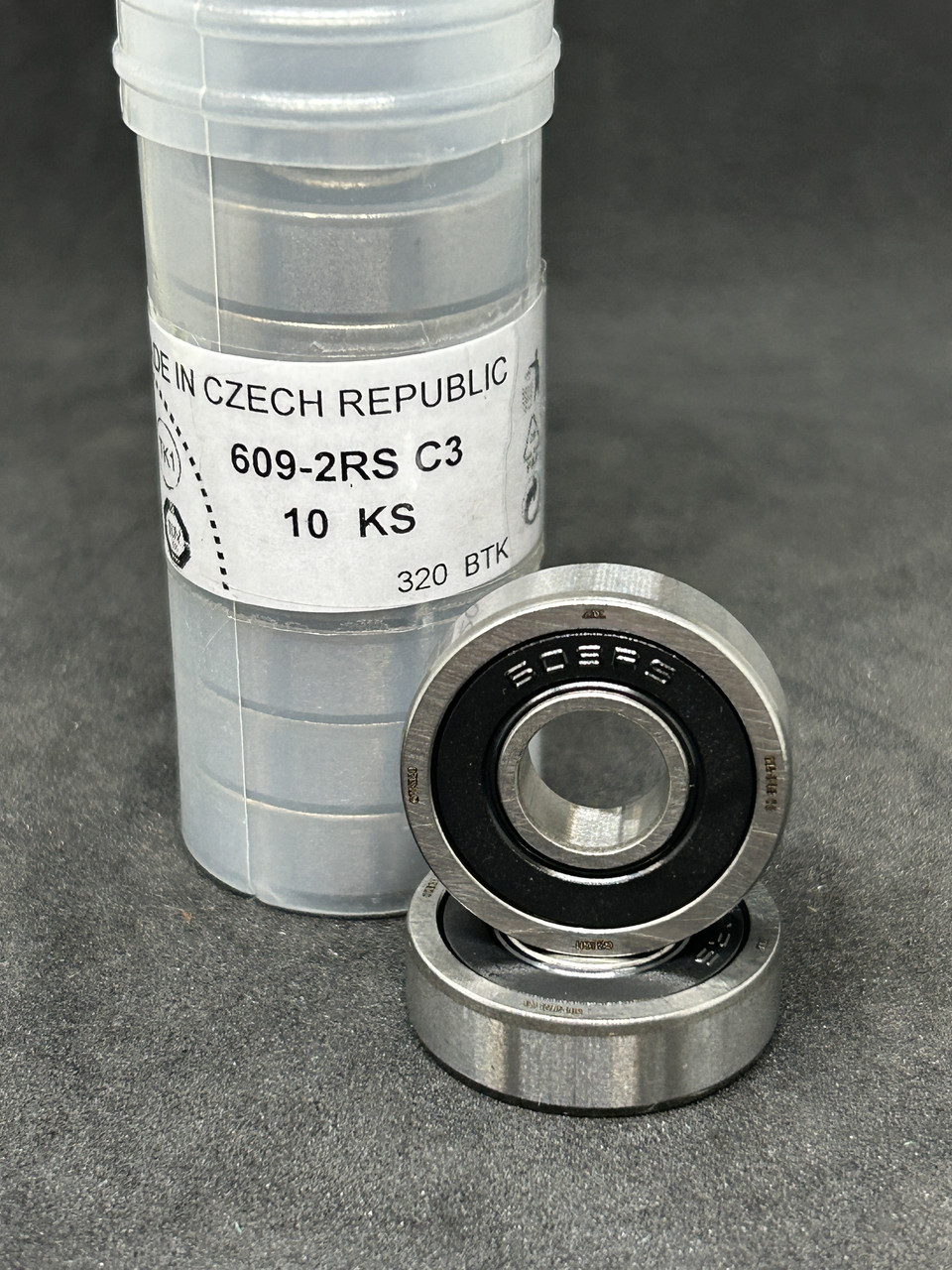 Підшипник 609 2RS С3, 180019 (9*24*7) ZKL Чехия ORIGINAL!!!