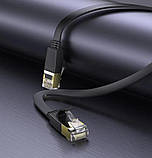 Кабель мережевий для інтернету HOCO US07 General, 1 м, чорний, фото 4