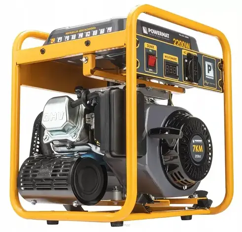 Генератор бензиновий інверторний POWERMAT PM-AGR-2200IM 2.2кВт, фото 1
